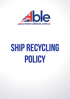 Ship Recycling Policy